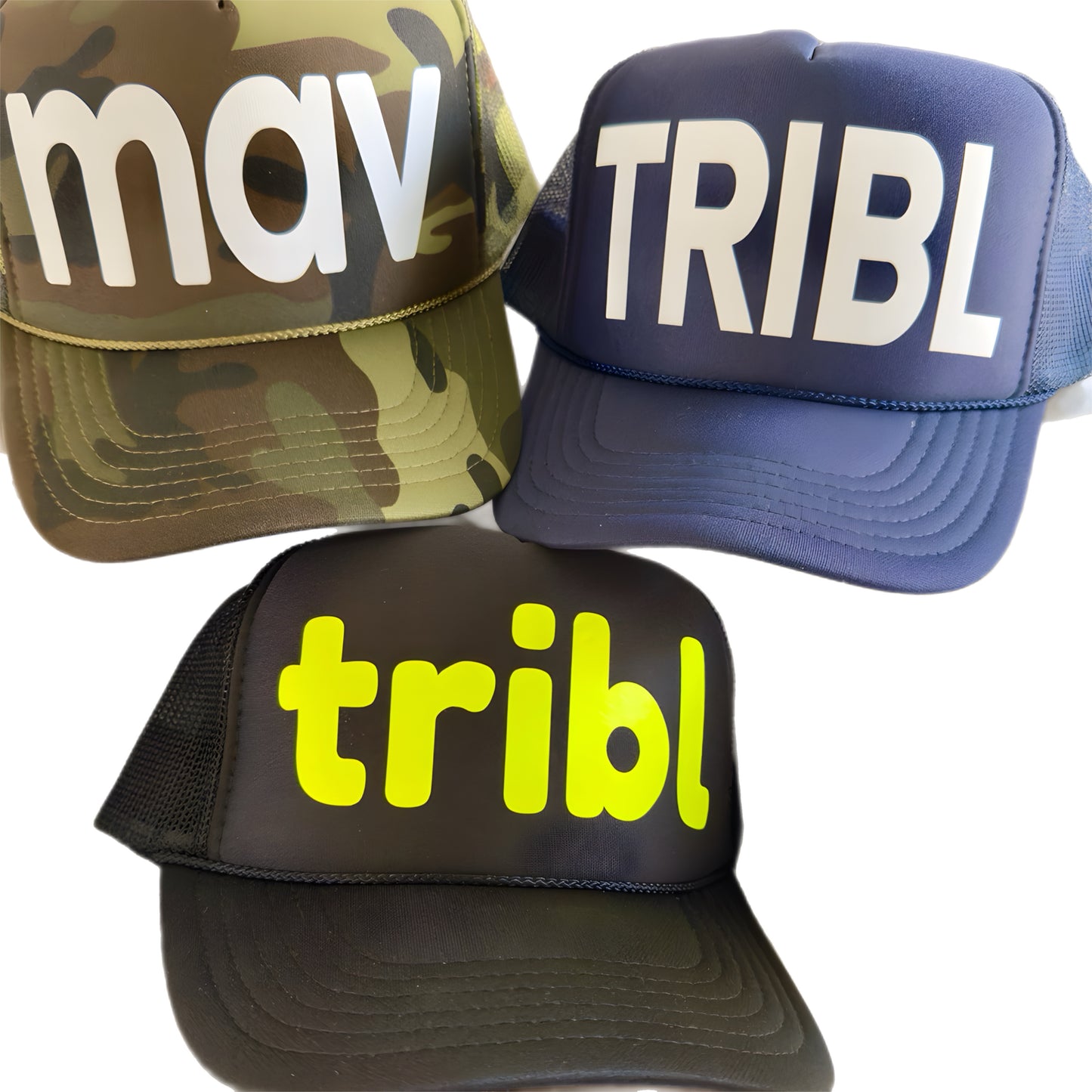 Custom Team Trucker Hat | Mascot | Sports Baseball Cap