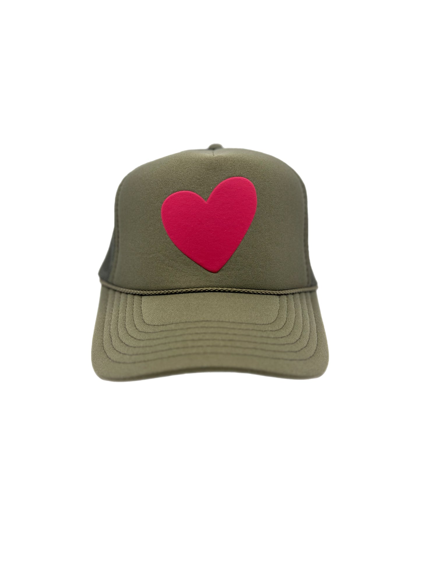 Heart Trucker Hat | Puff Ink | Love | Gifts for Her