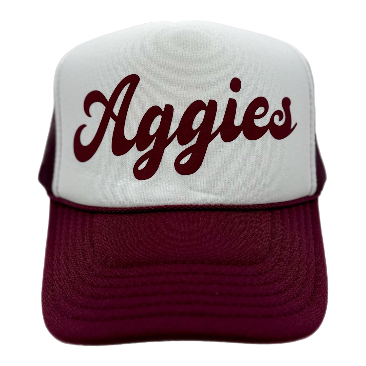 Aggies Trucker Hat | Multiple Font Styles | stevi.co