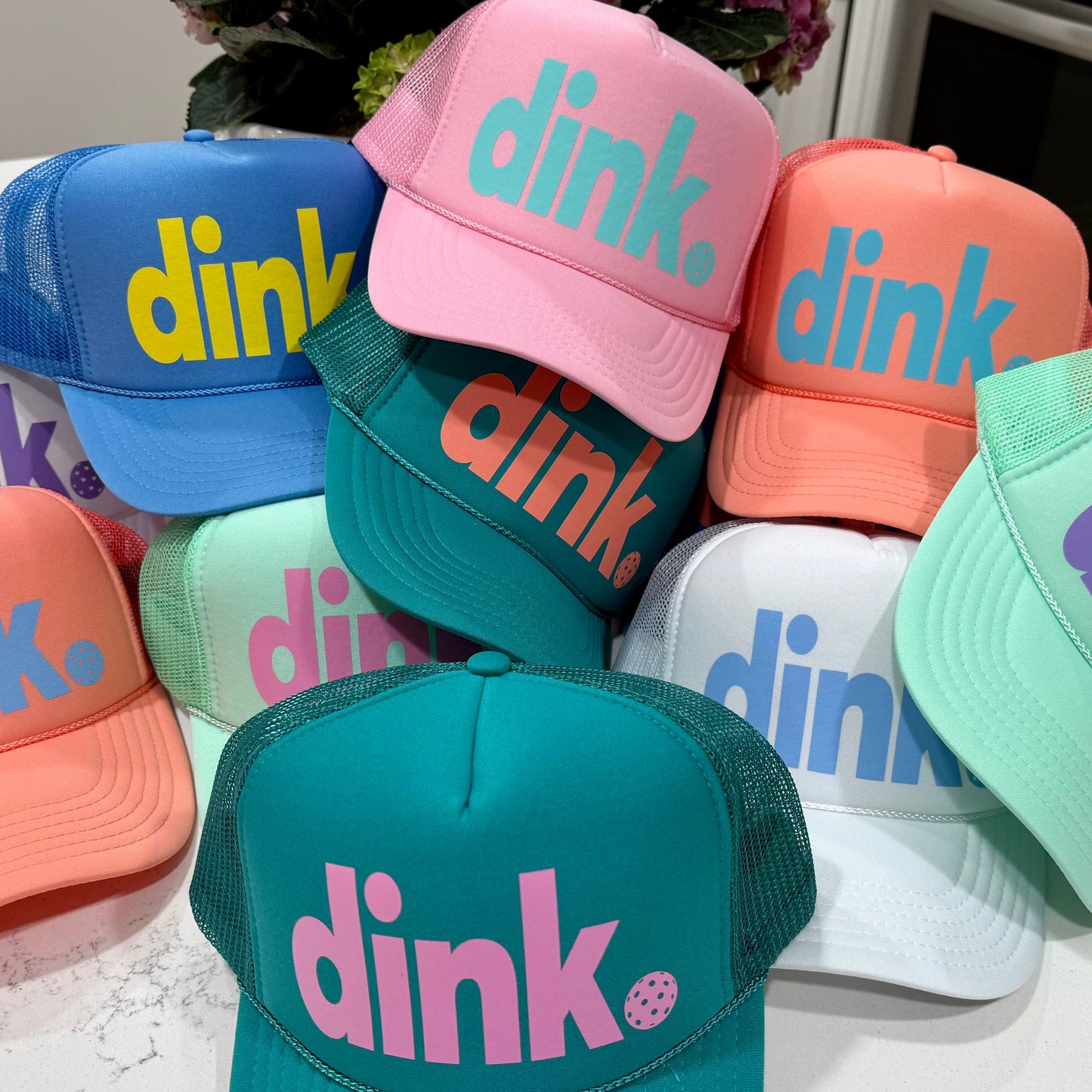 Pickleball Trucker Hat "dink" | League | Team | Gift | kitchen's closed | Gifts for her