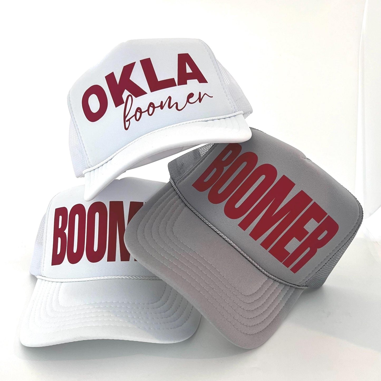 BOOMER Oklahoma Trucker Hat | BOOMER Trucker | BOOMER Hat | Oklahoma Trucker