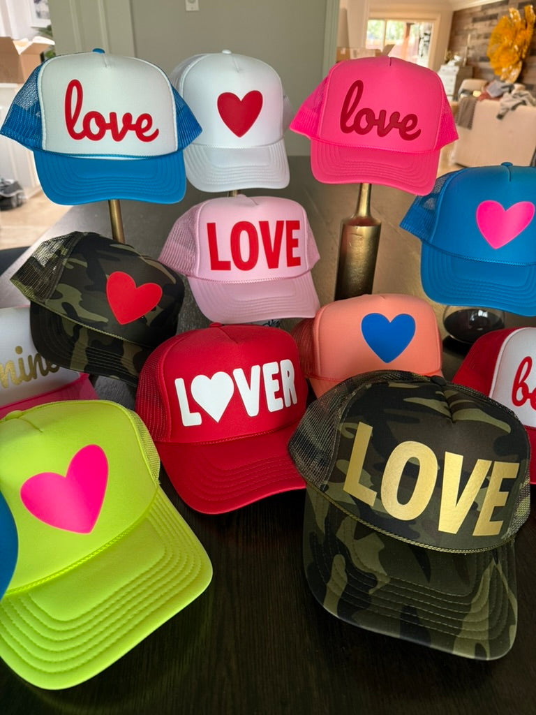 Valentine's Trucker Hats