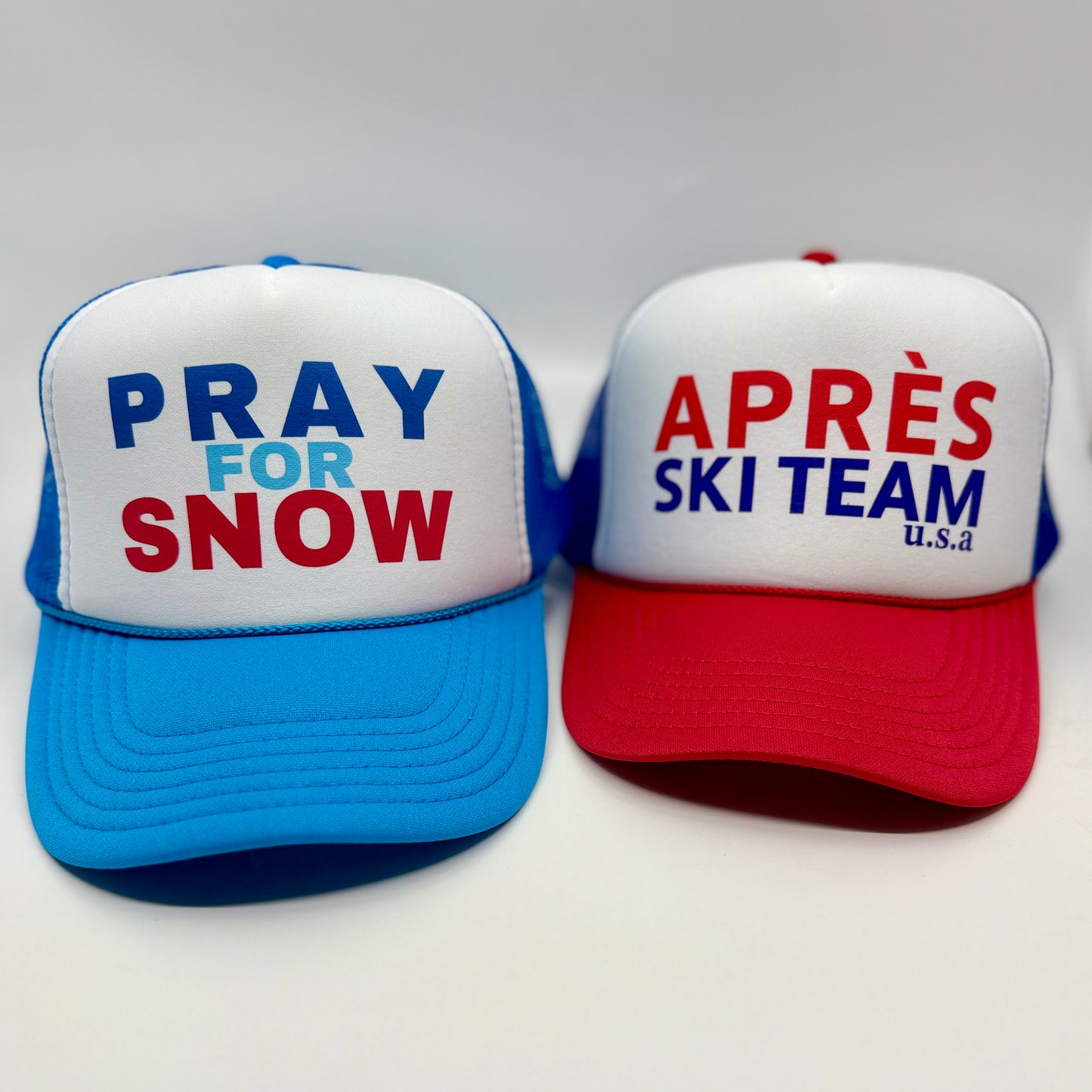 Ski "Pray for Snow" Trucker Hat