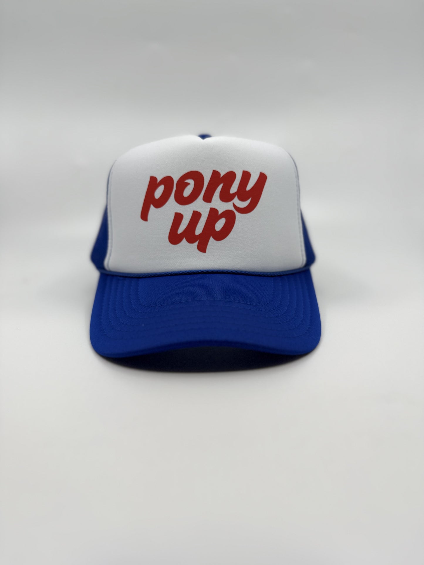 Pony Up Trucker Hat | Dallas | Gifts for Her | Stocking Stuffer | Go Ponies