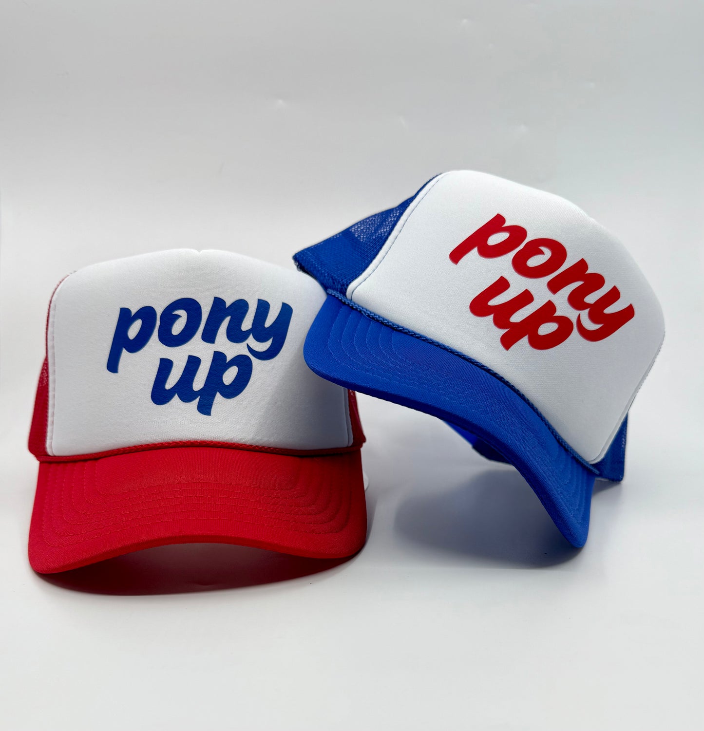 Pony Up Trucker Hat | Dallas | Gifts for Her | Stocking Stuffer | Go Ponies