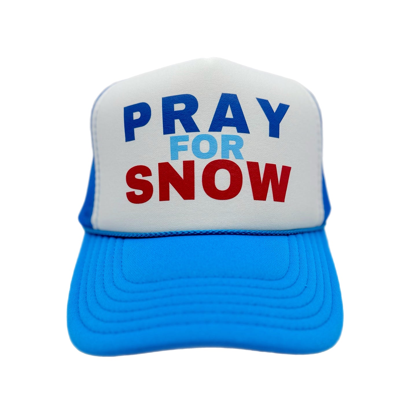 Ski "Pray for Snow" Trucker Hat