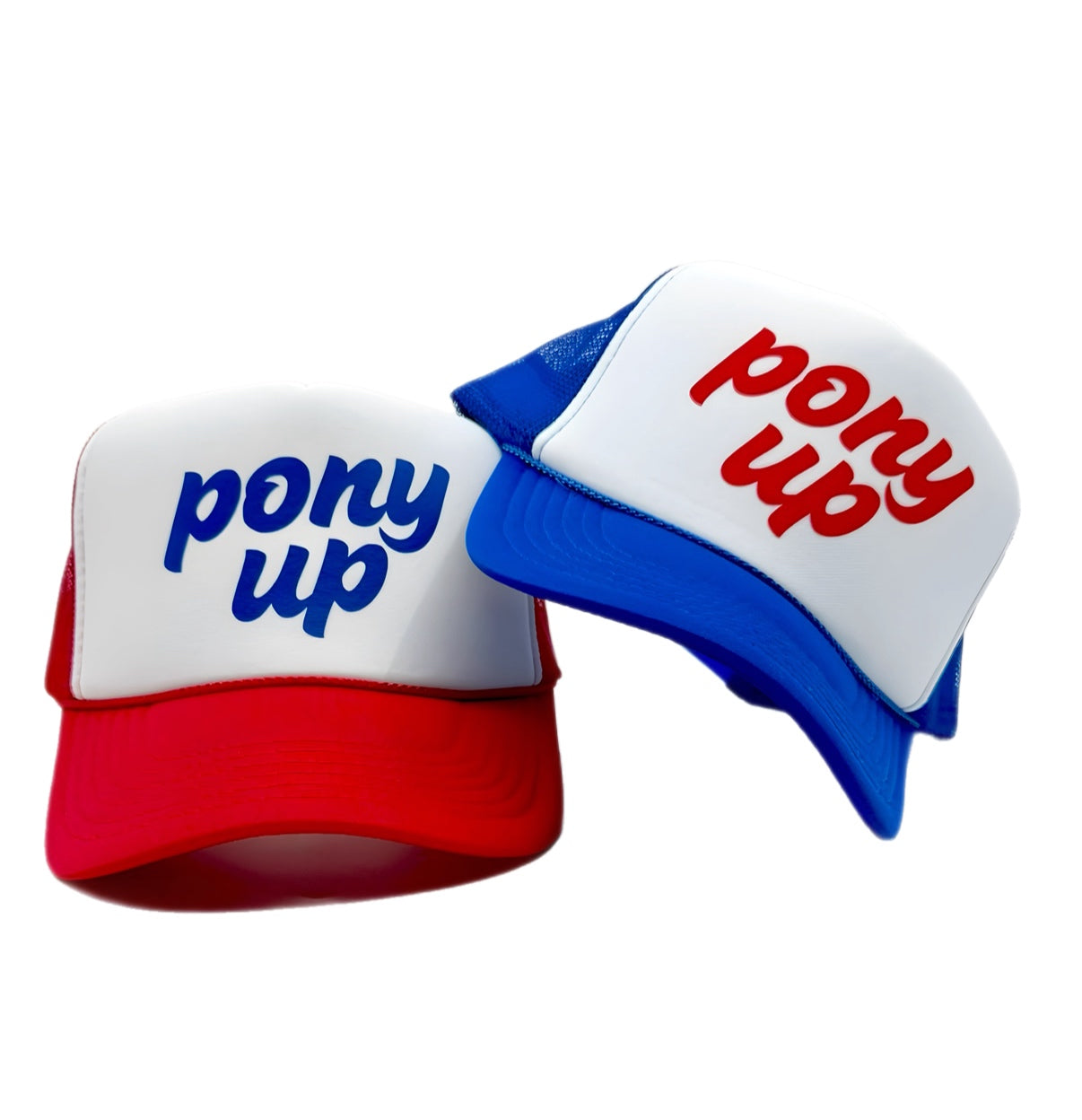 Pony Up Trucker Hat | Dallas | Gifts for Her | Stocking Stuffer | Go Ponies