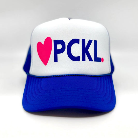 Pickleball Trucker Hat "PCKL" | Heart  | Gifts for her