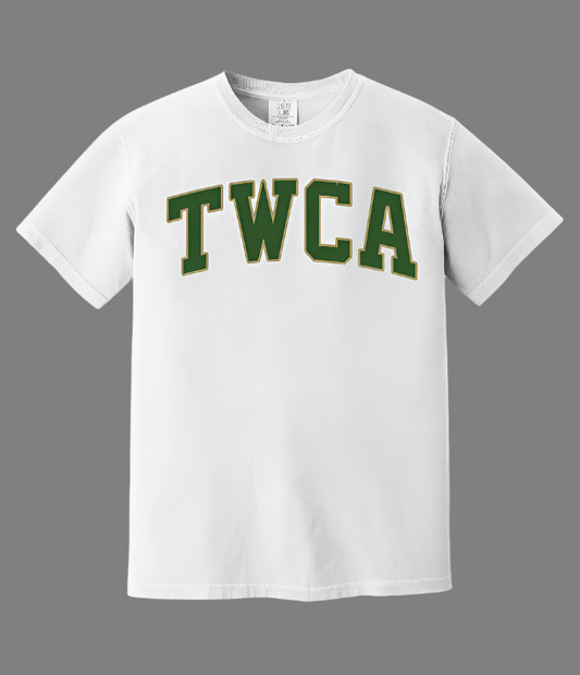 TWCA Sim Stitch Twill Applique T-shirt/Sweatshirt
