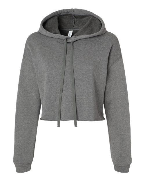 Bella + Canvas Women's Crop Fleece Hoodie: 5 Styles