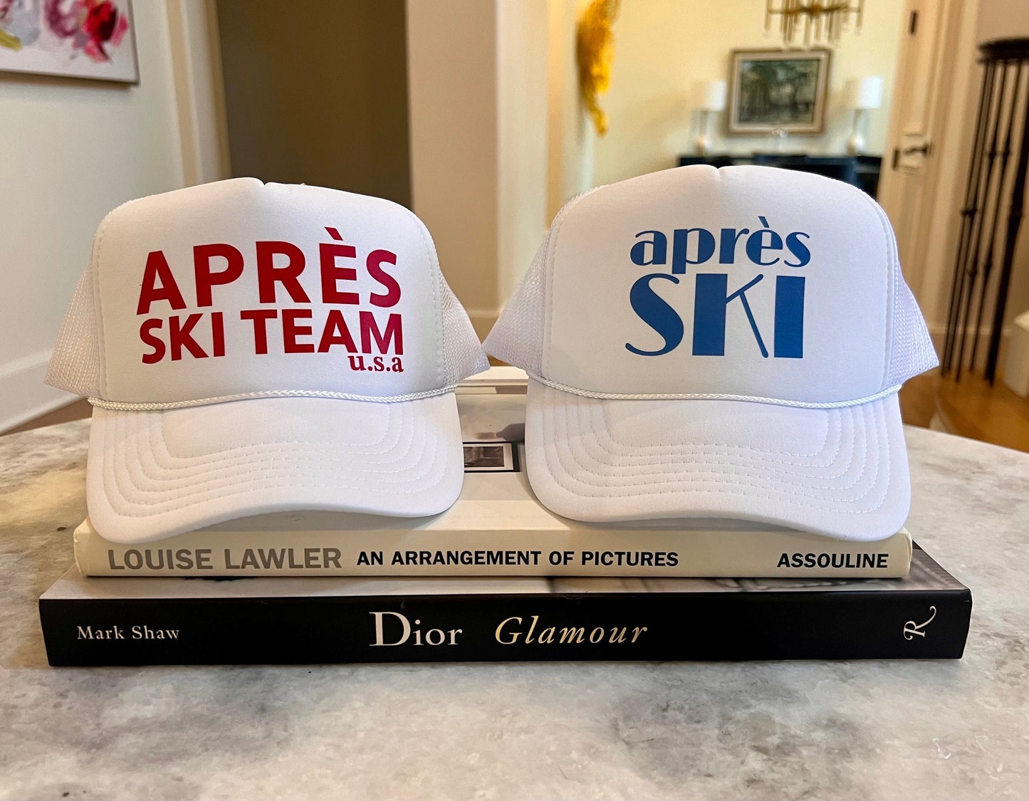Apres Ski Trucker Hat | Stylish Gift | Gifts for Her |