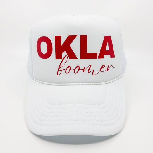Oklahoma Boomer Trucker Hat
