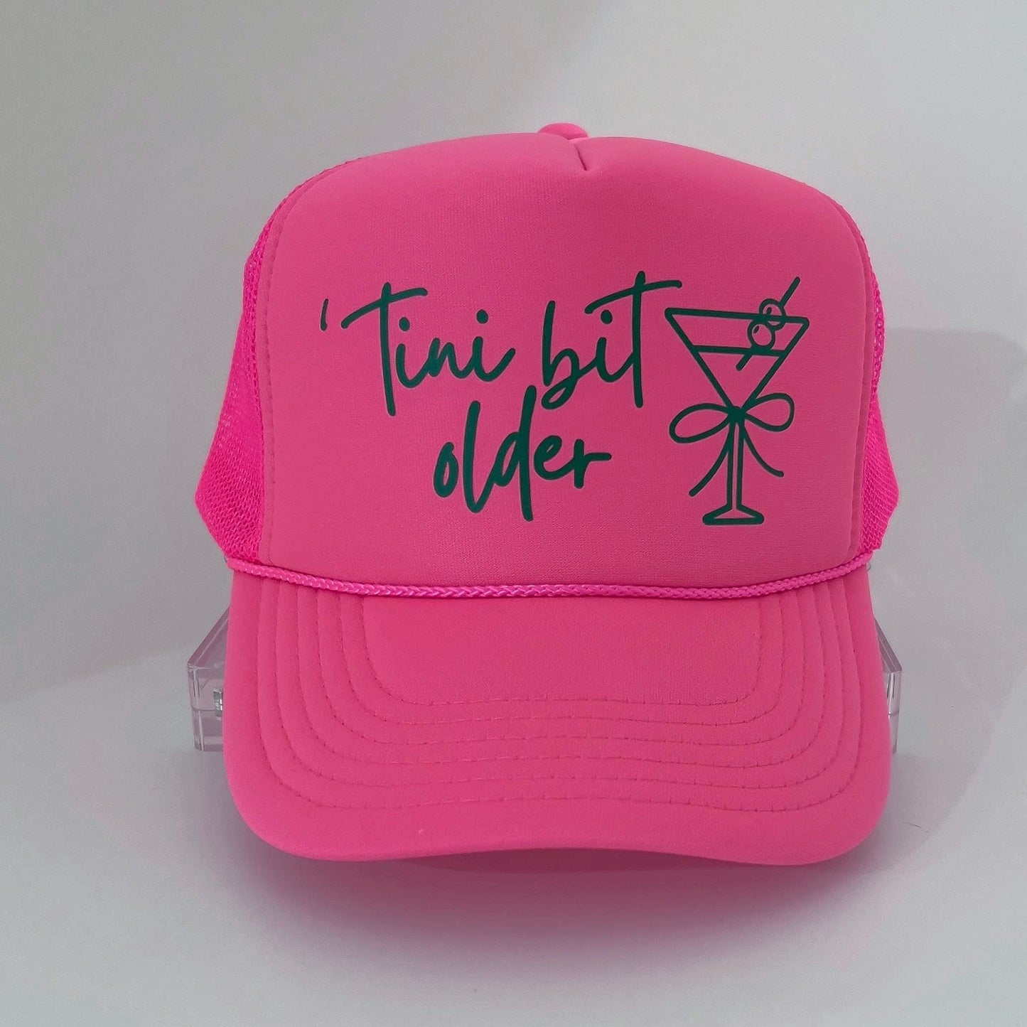 Tini Bit Older Trucker Hat | Martini Birthday | Girls Trip | Gifts for Her | Party | 50th Birthday
