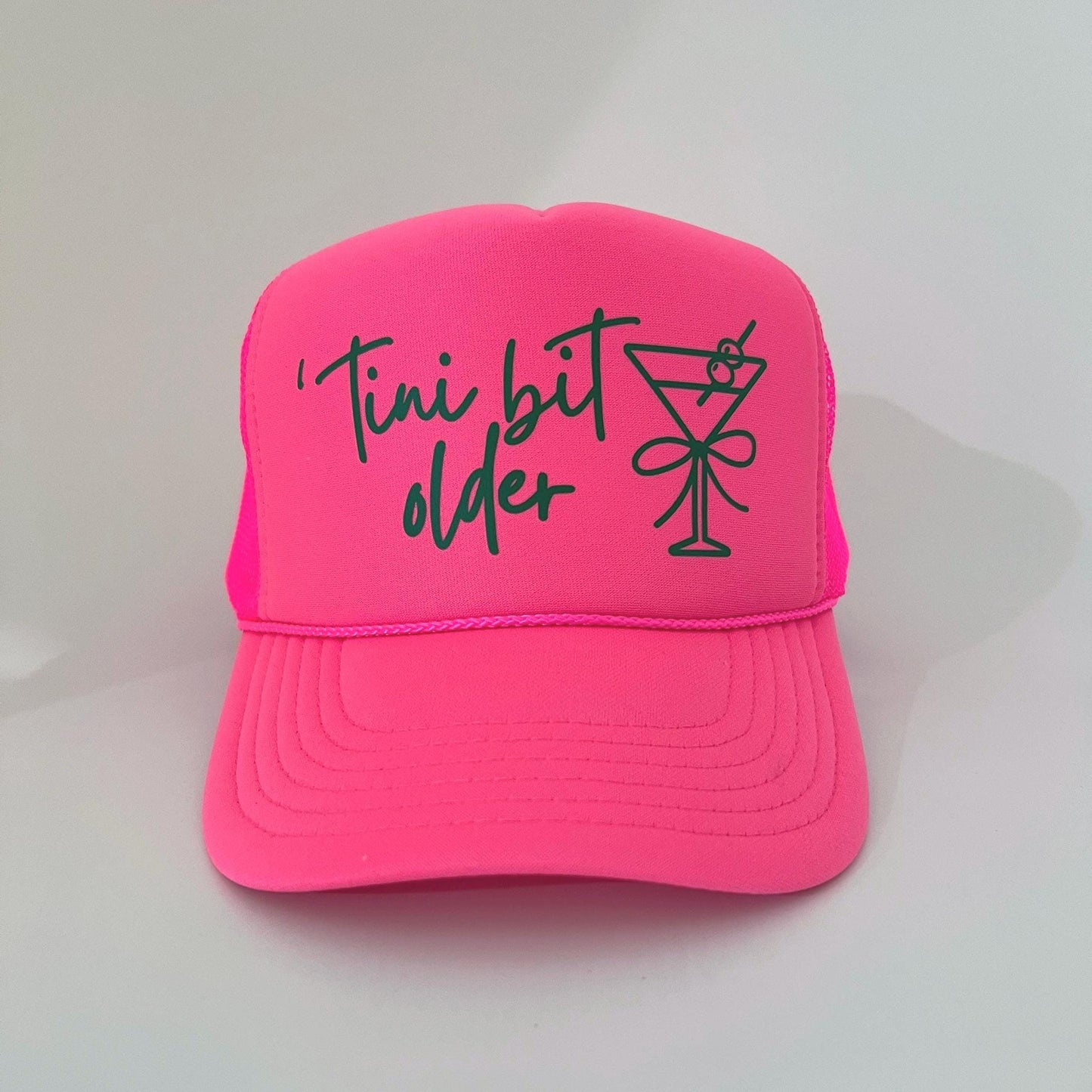 Tini Bit Older Trucker Hat | Martini Birthday | Girls Trip | Gifts for Her | Party | 50th Birthday
