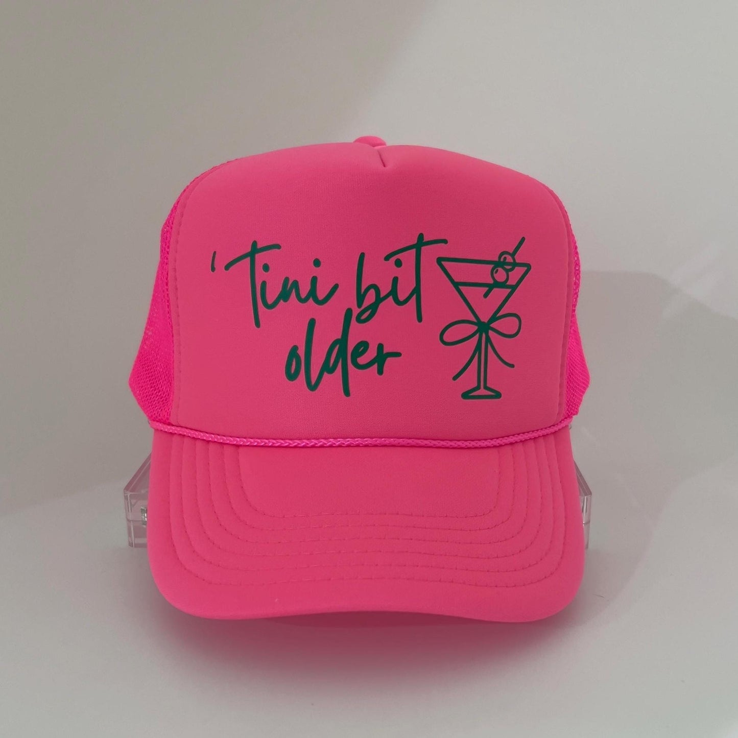 Tini Bit Older Trucker Hat | Martini Birthday | Girls Trip | Gifts for Her | Party | 50th Birthday