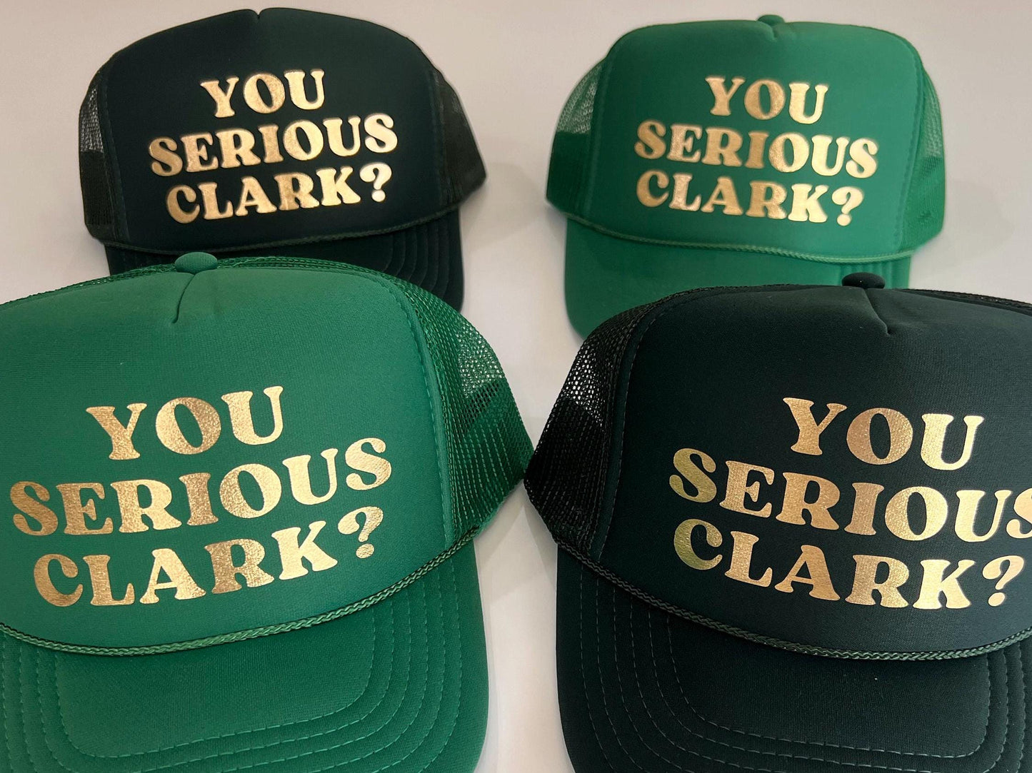 You Serious Clark? Christmas Trucker Hat | Festive Holiday Gift | Christmas Vacation | Secret Santa