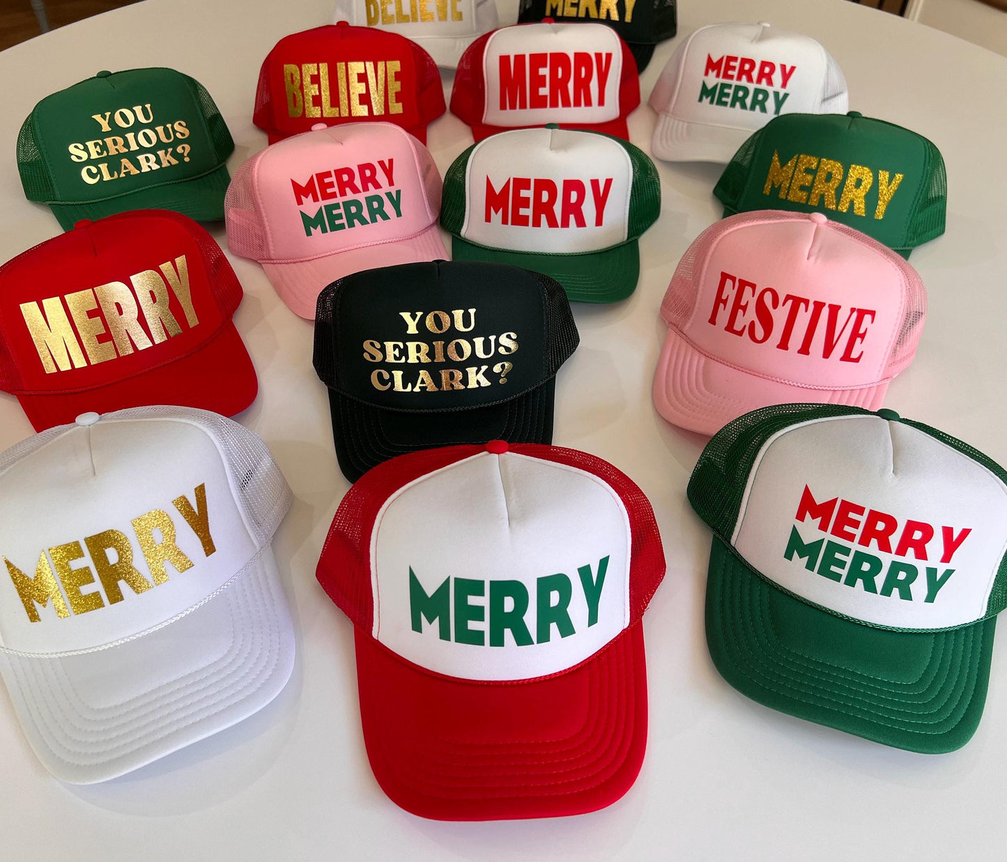 You Serious Clark? Christmas Trucker Hat | Festive Holiday Gift | Christmas Vacation | Secret Santa