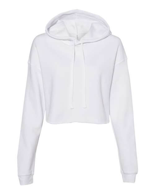 Bella + Canvas Women's Crop Fleece Hoodie: 5 Styles