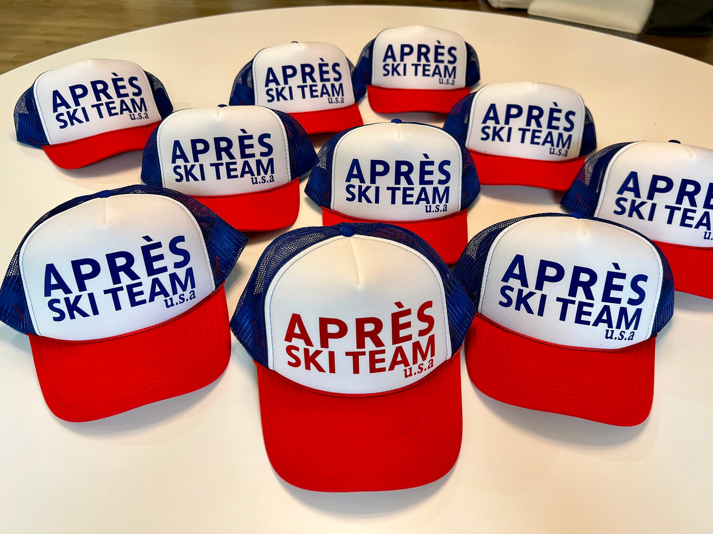 Apres Ski Team USA Trucker Hat | Apres Ski | Gifts for Her | Ski Trip