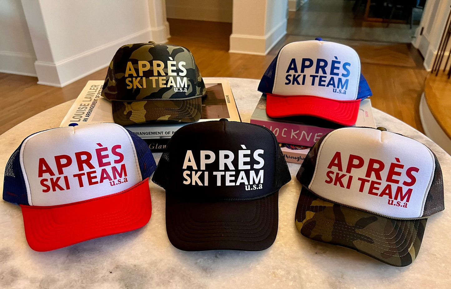 Apres Ski Team USA Trucker Hat | Apres Ski | Gifts for Her | Ski Trip