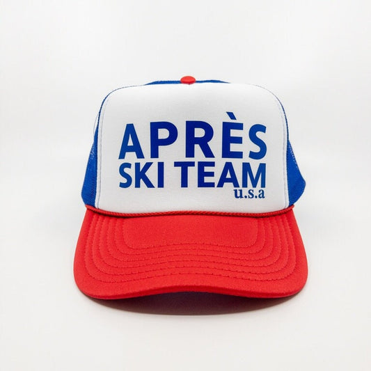 Apres Ski Team USA Trucker Hat | Apres Ski | Gifts for Her | Ski Trip