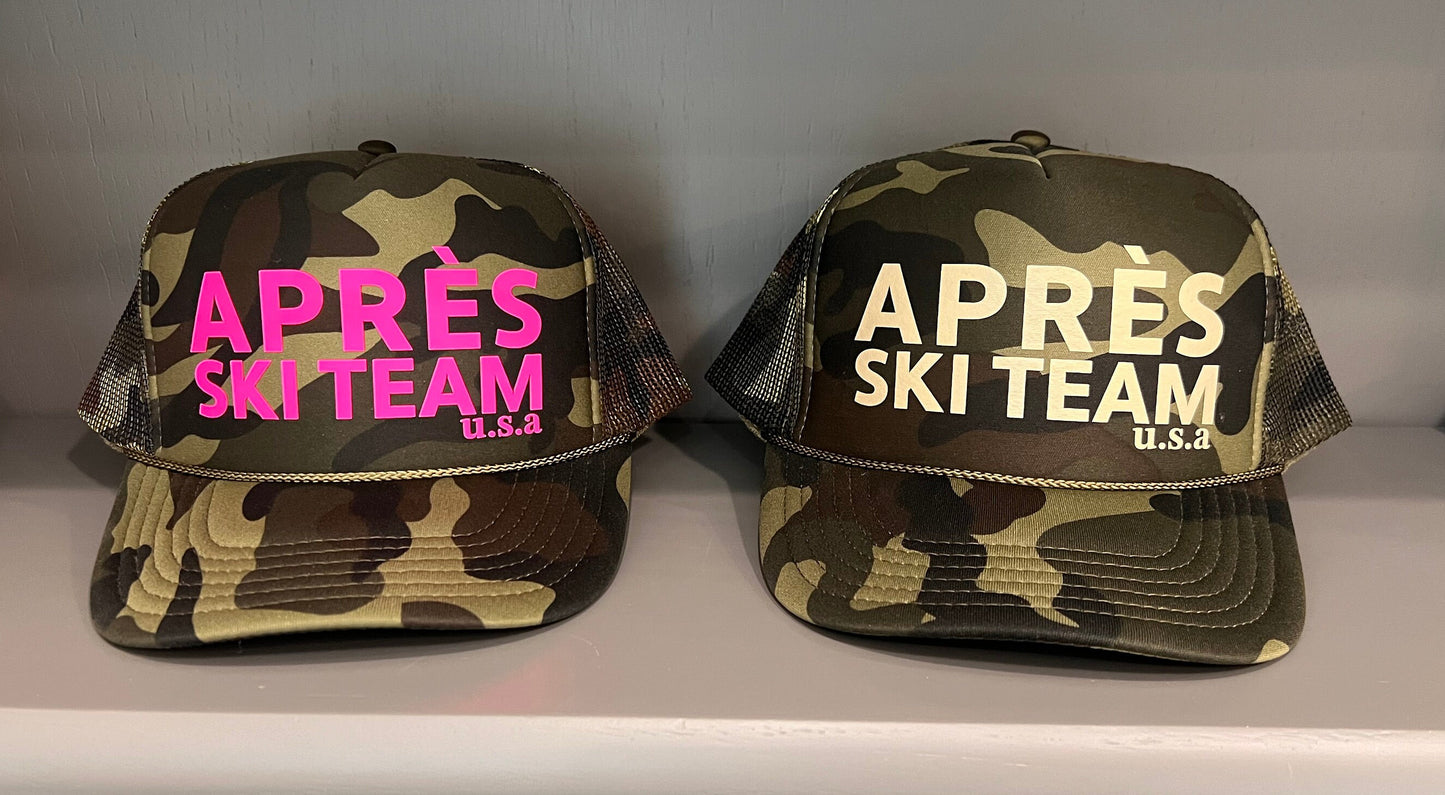 Apres Ski Team USA Trucker Hat | Apres Ski | Gifts for Her | Ski Trip